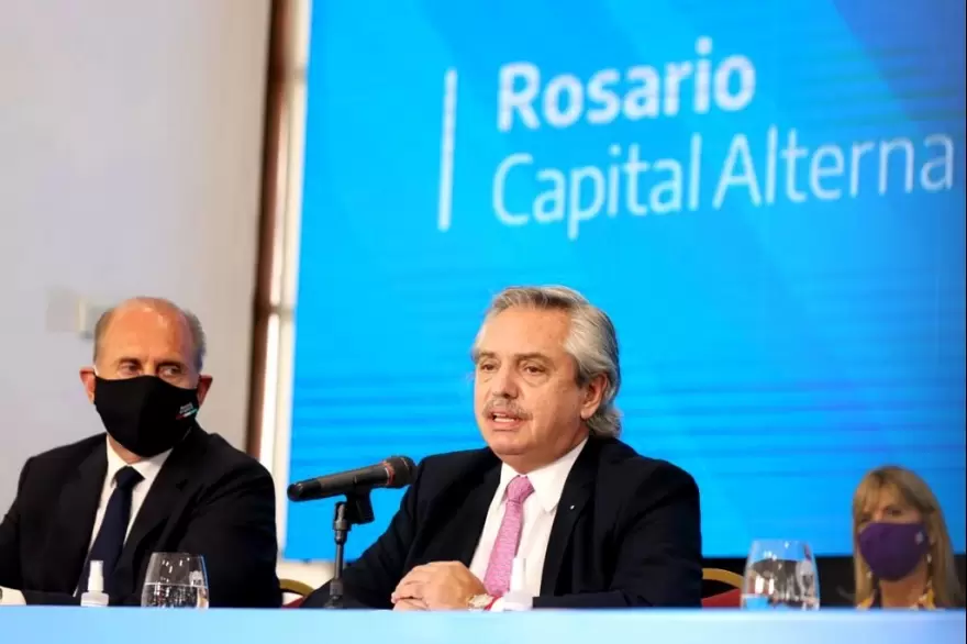 Alberto Fernández anunció obras por más de $76.000 para la provincia de Santa Fe