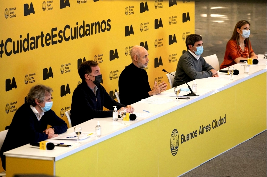 Larreta anunció más medidas de aperturas y reuniones sociales al aire libre