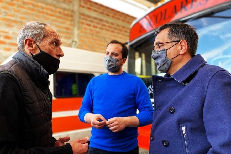 Berazategui: Finocchiaro estuvo junto a Amendolaggine