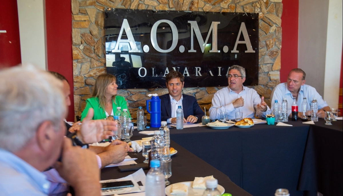 Kicillof reafirmó su acercamiento al campo y dio un mensaje de “cooperación”