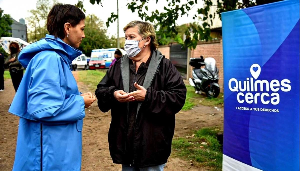 Mayra Mendoza celebró las 100 mil atenciones que se alcanzó con el “Quilmes Cerca”