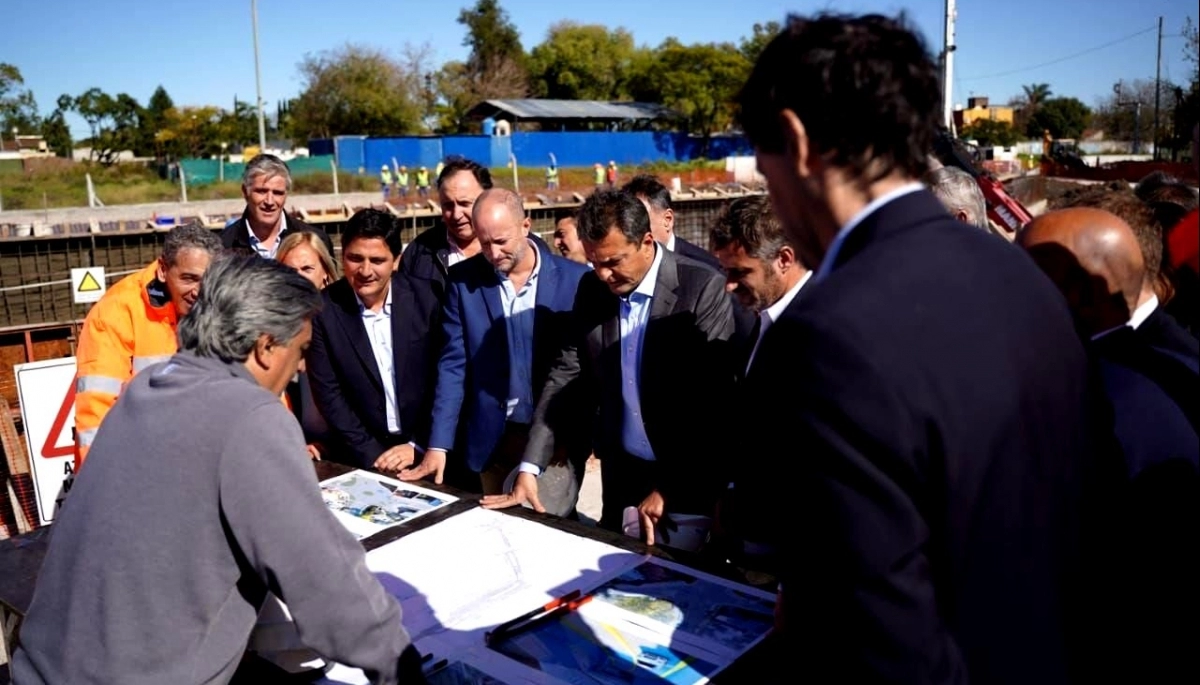 La foto más esperada: Insaurralde y Massa estuvieron juntos en Pilar