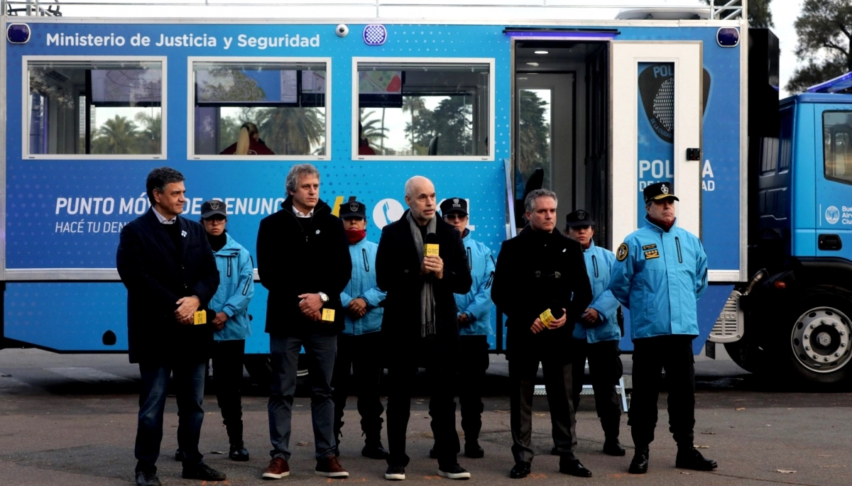 De qué trata la nueva Unidad Móvil de Monitoreo que presentó Larreta para CABA