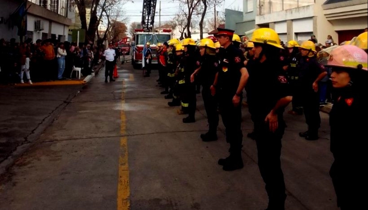 En Pergamino, el Municipio otorgó un subsidio de 6 millones de pesos para Bomberos