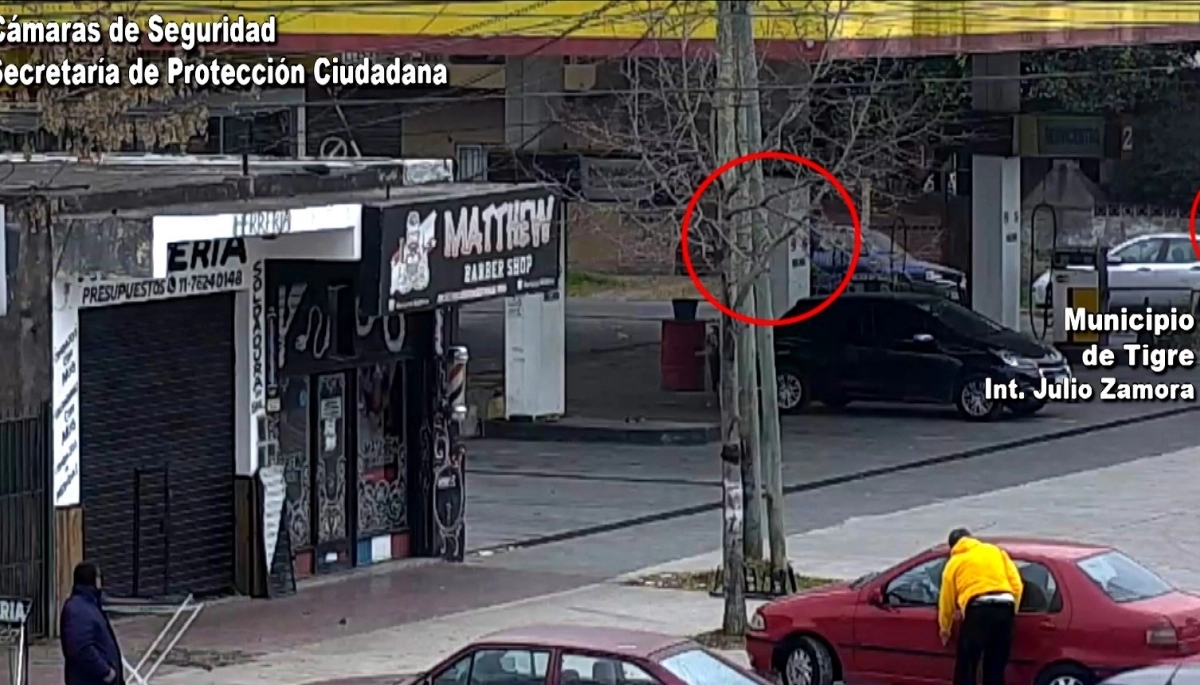 Video: robaron una heladería, pero fueron rápidamente detenidos