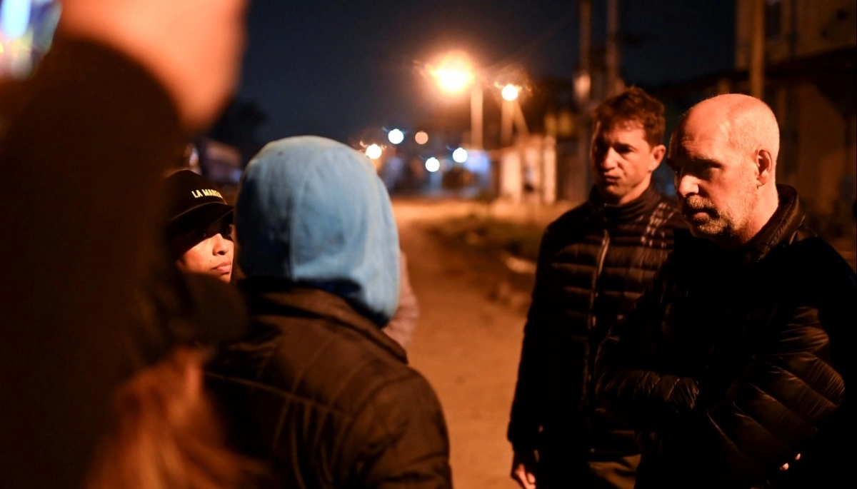 En una recorrida estratégica, Larreta visitó Esteban Echeverría junto a Evert Van Tooren