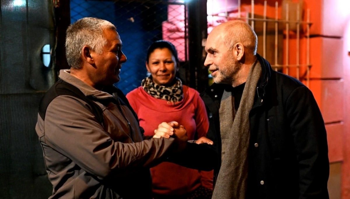 Larreta sigue con su recorrida por el Conurbano: visitó barrios en Tigre