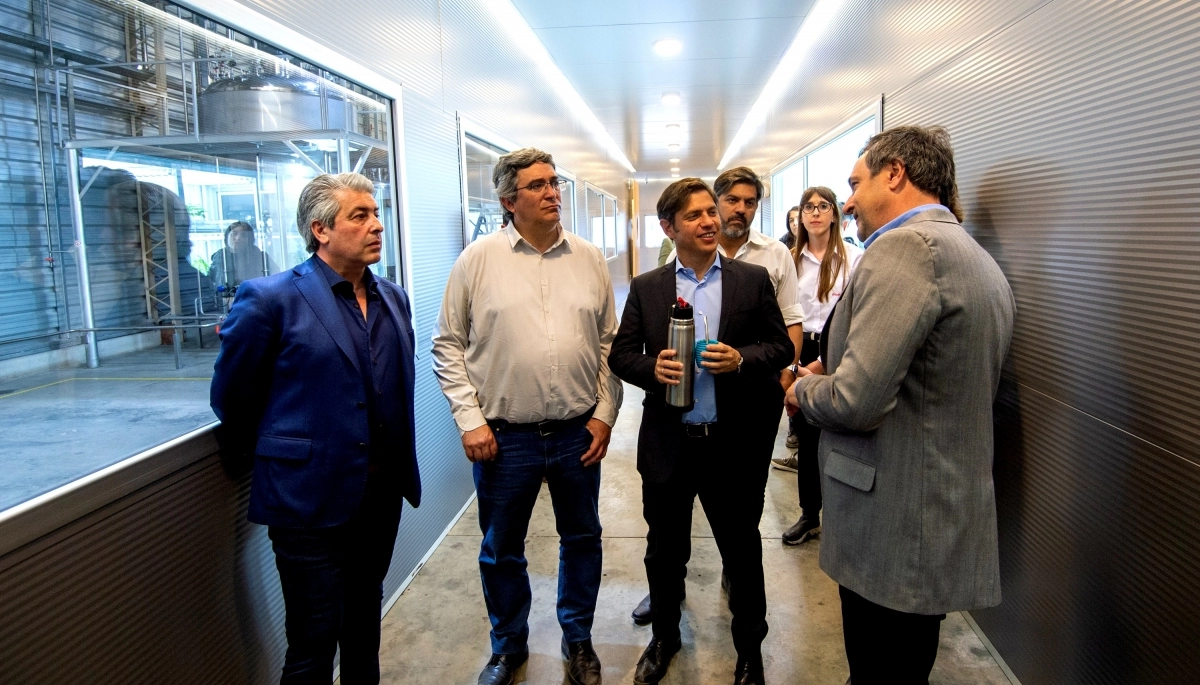 En suelo opositor: Kicillof inauguró una provisión de gas natural en Pergamino