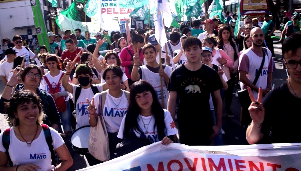 Estudiantes de La Plata se movilizaron por los 46 años de la Noche de los Lápices