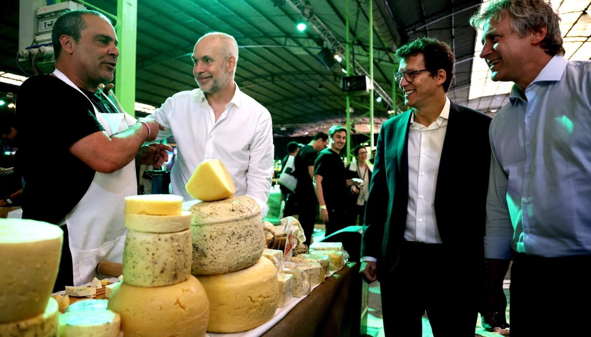 Larreta visitó la primera edición del MAPPA en el barrio de Colegiales
