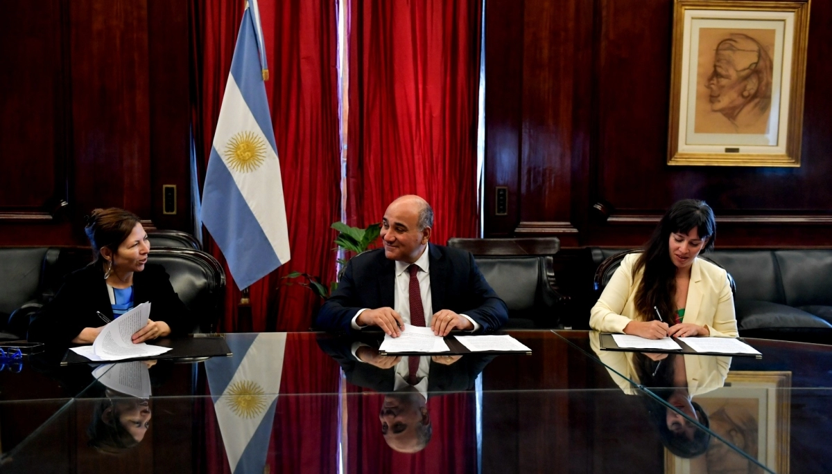 Convenio con el Banco Nación: Manzur y Batakis buscan digitalizar los trámites bancarios