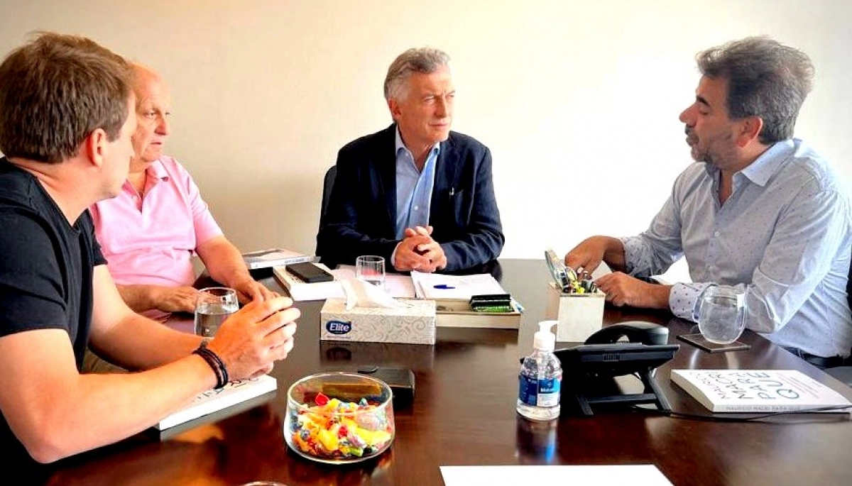 En busca de la Gobernación, Ritondo traza la agenda bonaerense junto a Macri