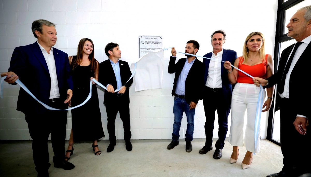 Avanza el plan de infraestructura penitenciaria: Kicillof inauguró una alcaidía en Almirante Brown