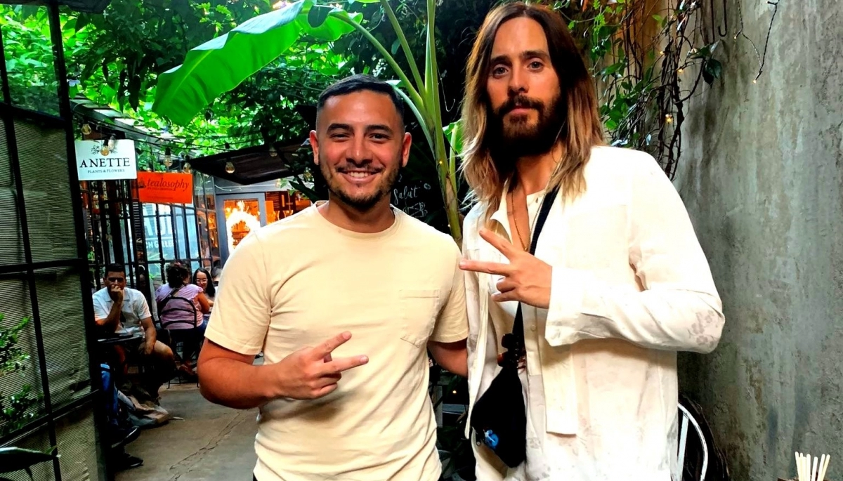 Jared Leto fue visto en Buenos Aires y los fanáticos se volvieron locos