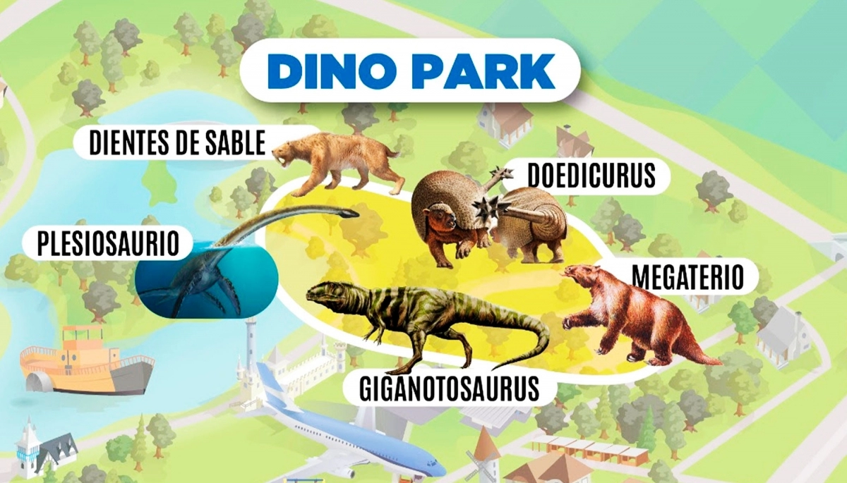 Construirán un parque temático de dinosaurios en la República de los Niños  - Cronos Noticias