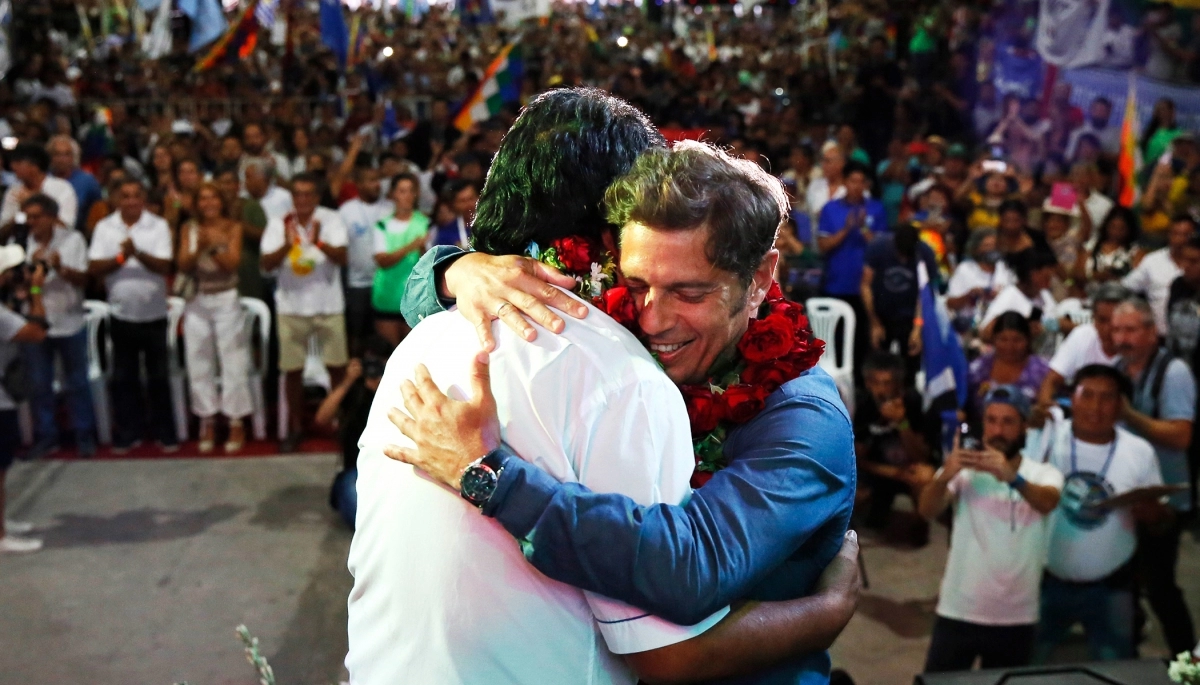 Kicillof participó del acto por el Día del Estado Plurinacional de Bolivia en Avellaneda