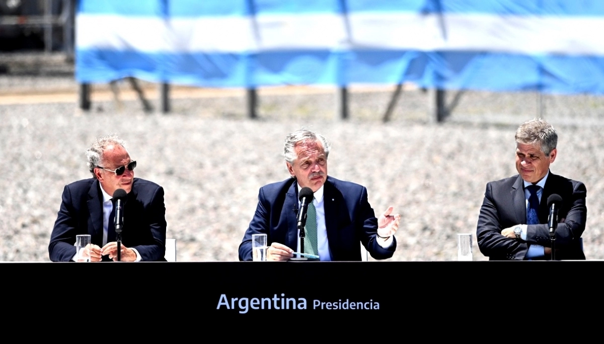 Alberto inauguró la expansión de la Central Térmica de Ensenada: Kicillof no estuvo en el acto