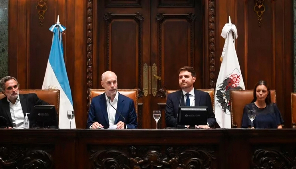 Tenemos que retomar el camino iniciado en 2015”, la frase de Larreta en la  Apertura de Sesiones - Cronos Noticias