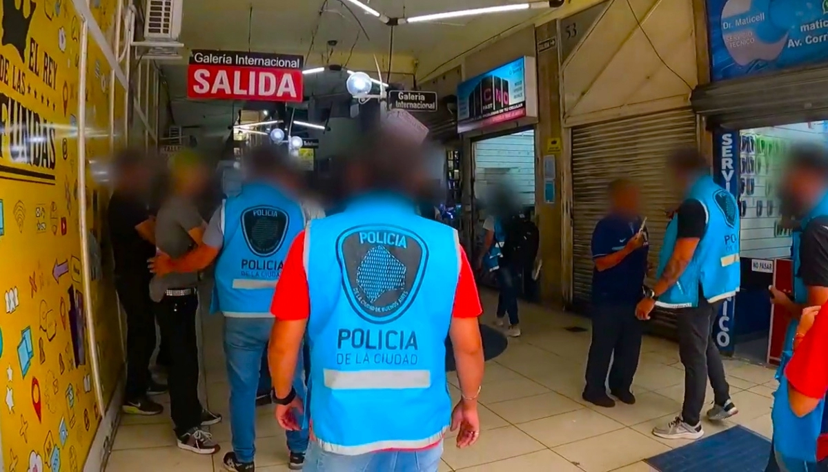 ¿Adiviná en qué avenida y en que barrio? Incautaron celulares robados por $ 13,7 millones