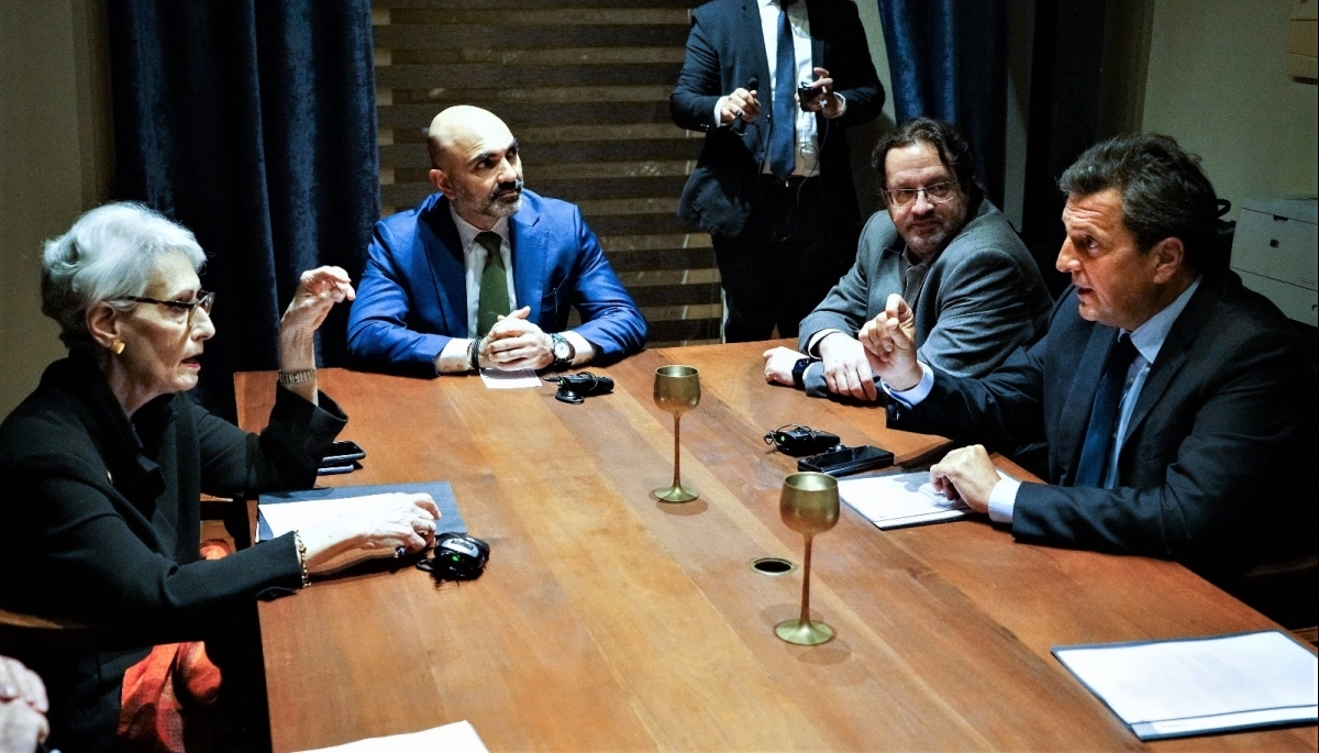 En busca de inversiones, Massa se reunió con autoridades de Estados Unidos