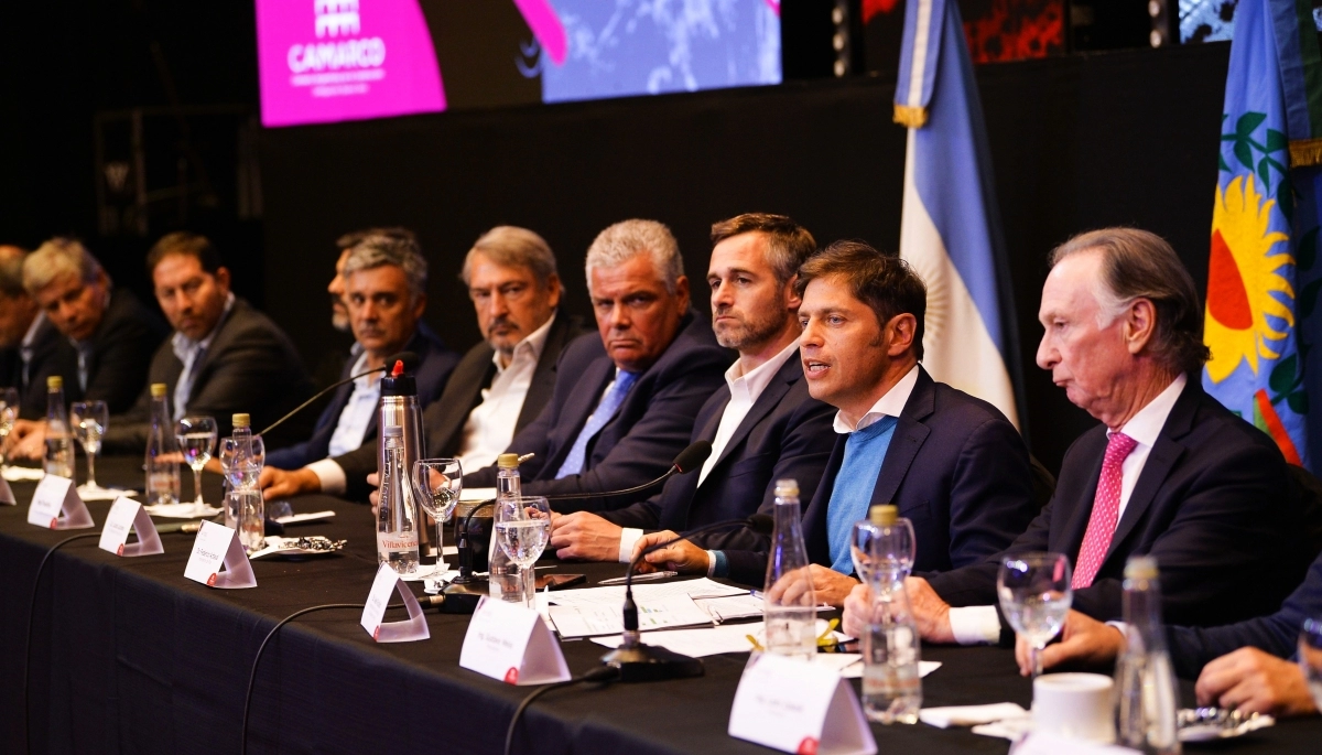 En Pilar, Kicillof cerró el 141º Consejo Federal de la Cámara Argentina de Construcción