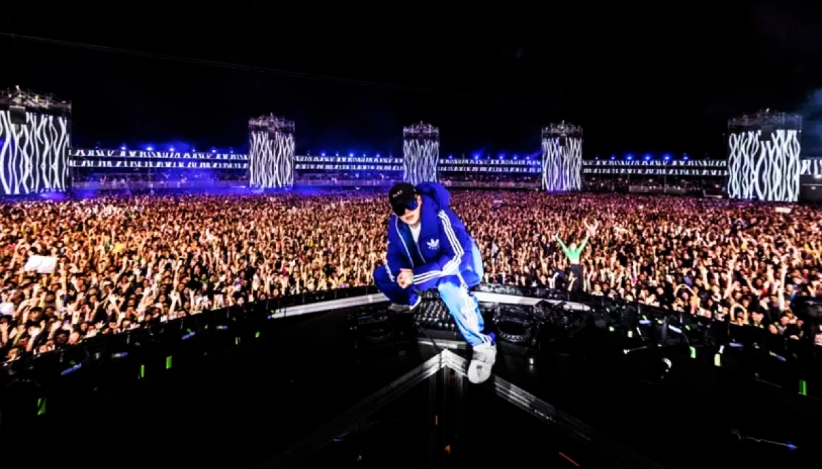 Bizarrap la rompió en el Hipódromo de Palermo con Duki como invitado