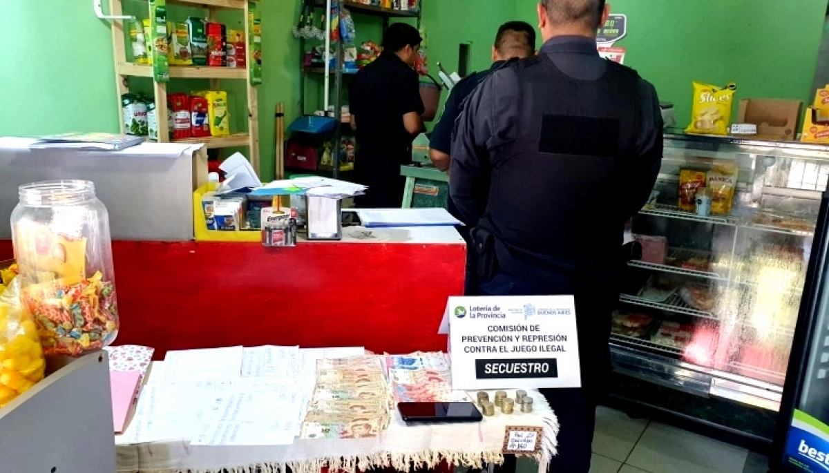 Saltó la banca: allanaron y clausuraron 10 locales donde "levantaban quiniela"