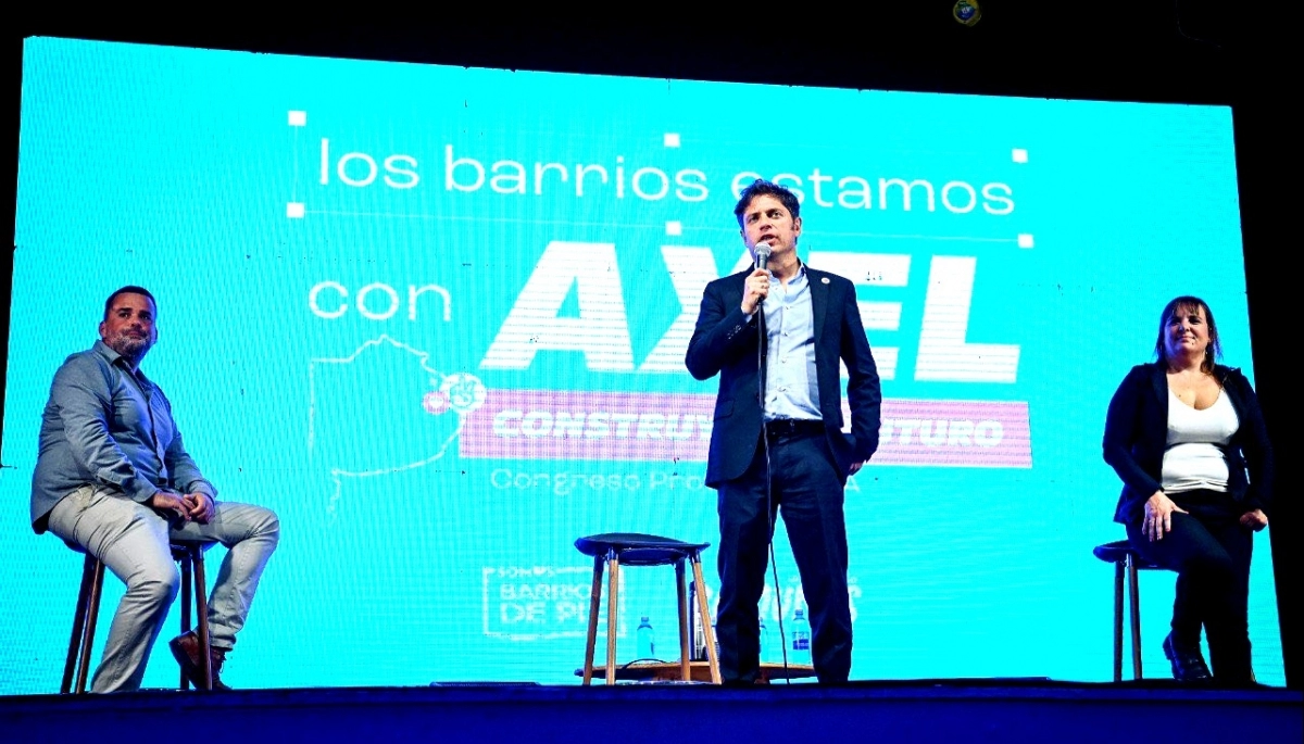En masivo acto en Ensenada, Movimiento Sociales apoyaron la reelección de Kicillof