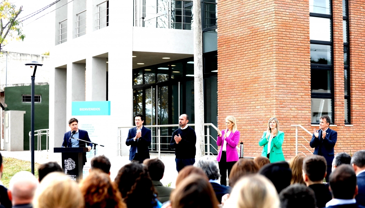 Con críticas a la oposición, Kicillof inauguró la primera “mini gobernación” en Baradero