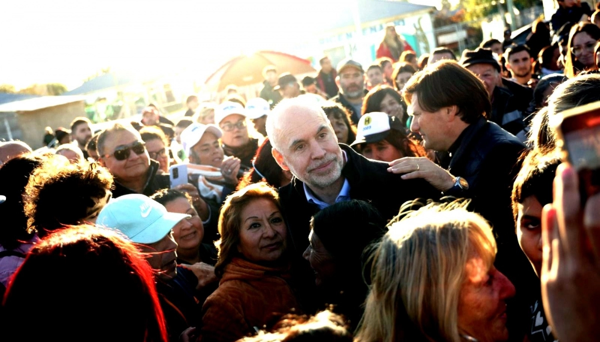 Larreta visitó General Rodríguez y aseguró una “fuerte inversión de infraestructura en el conurbano”