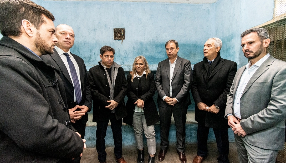 Kicillof visitó a Cascallares y Fabiani en el despliegue de efectivos a Almirante Brown