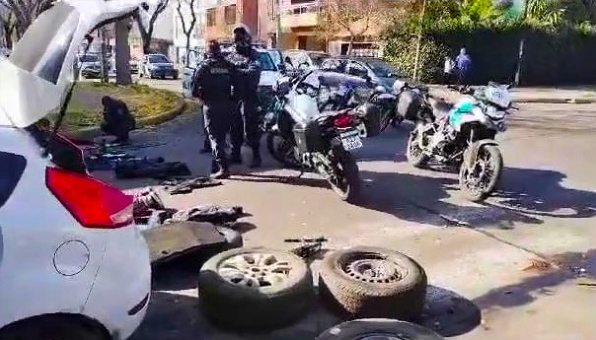 ¿Dónde están las cámaras? Los roba ruedas saquean La Plata y solo los ven los vecinos