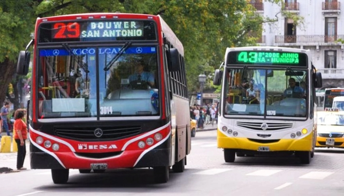 Una facción de la UTA adelantó paro en todo el AMBA