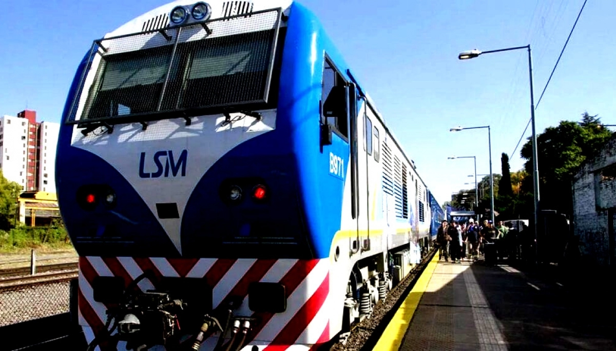 Detuvieron a un sujeto que dejó fuera de servicio una formación del Tren San Martín