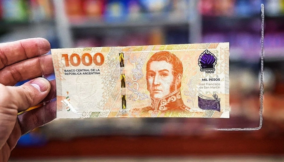 Comenzaron a circular: el Banco Central confirmó al nuevo billete de $1000 con la cara de San Martín
