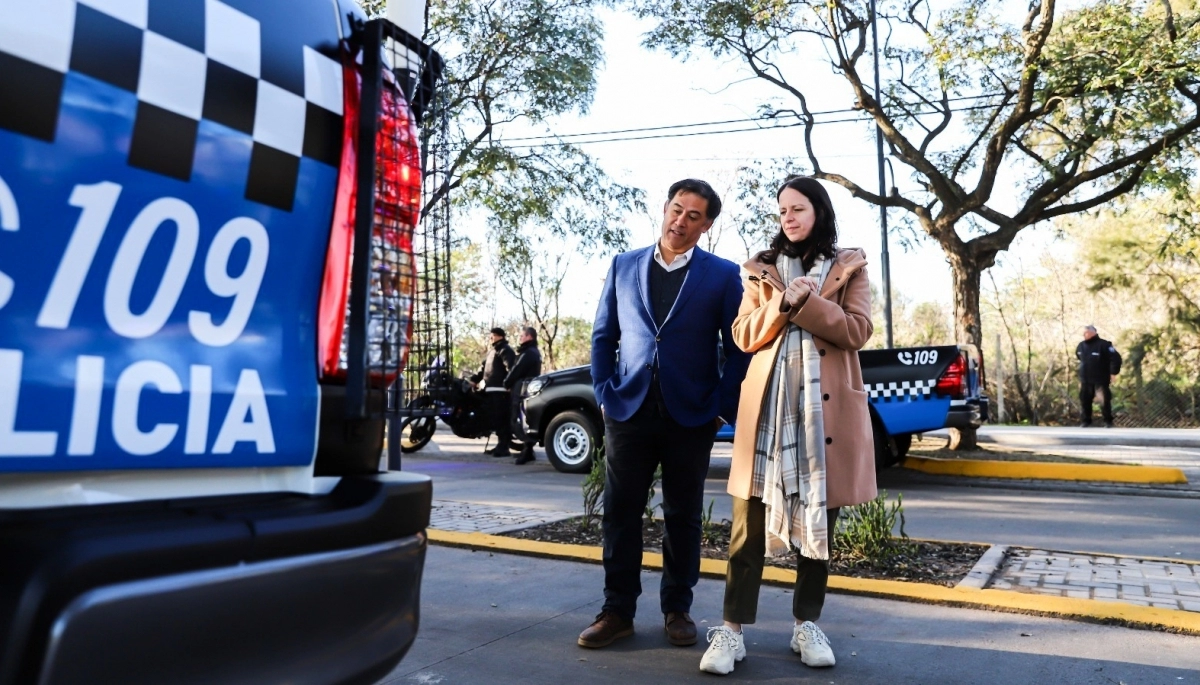 Soledad Martínez anunció la incorporación de nuevas camionetas de patrulla para Vicente López