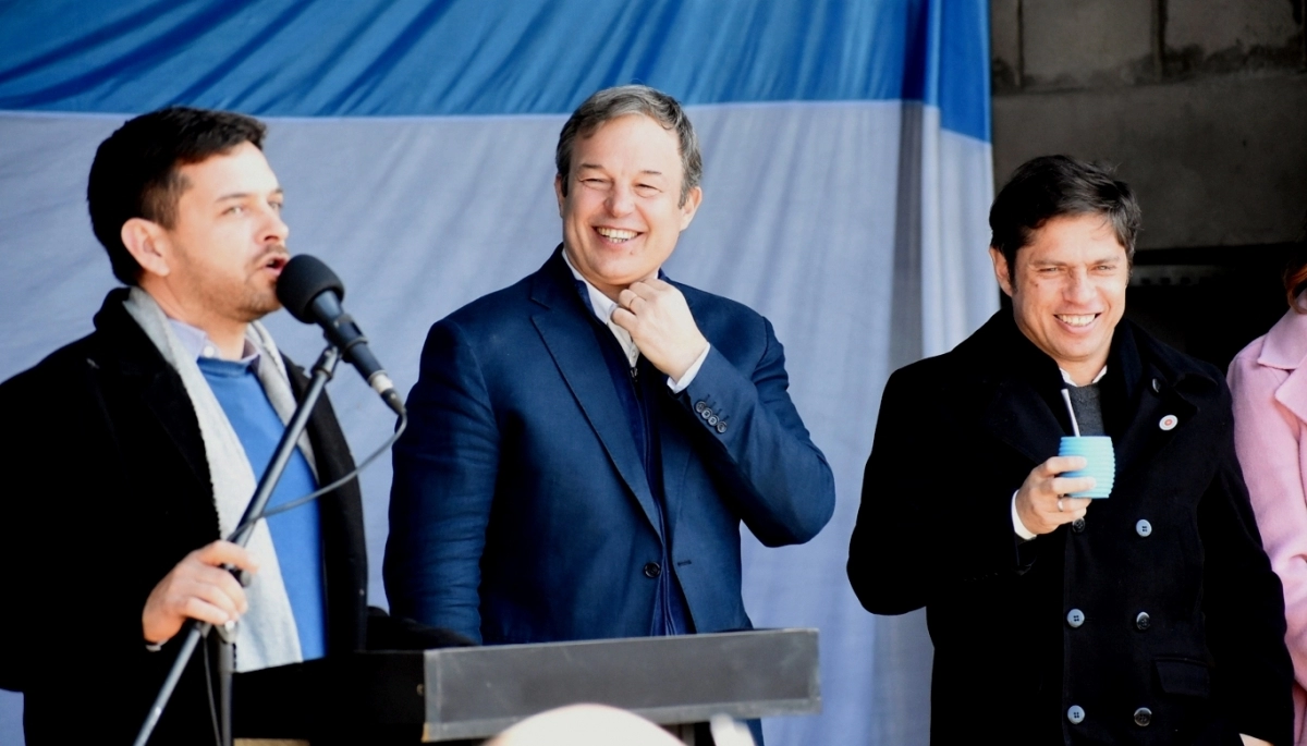 Kicillof inauguró una Casa de la Cultura junto a Fabiani y Cascallares en Don Orione