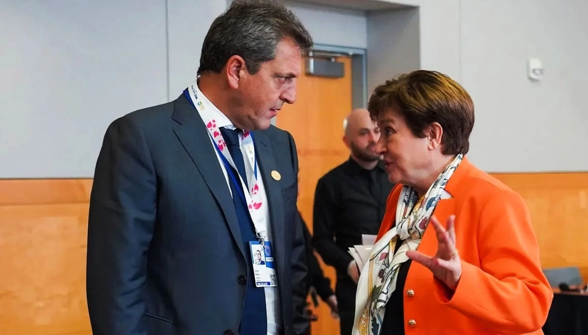 Massa habló con la jefa del FMI para discutir el cierre del acuerdo