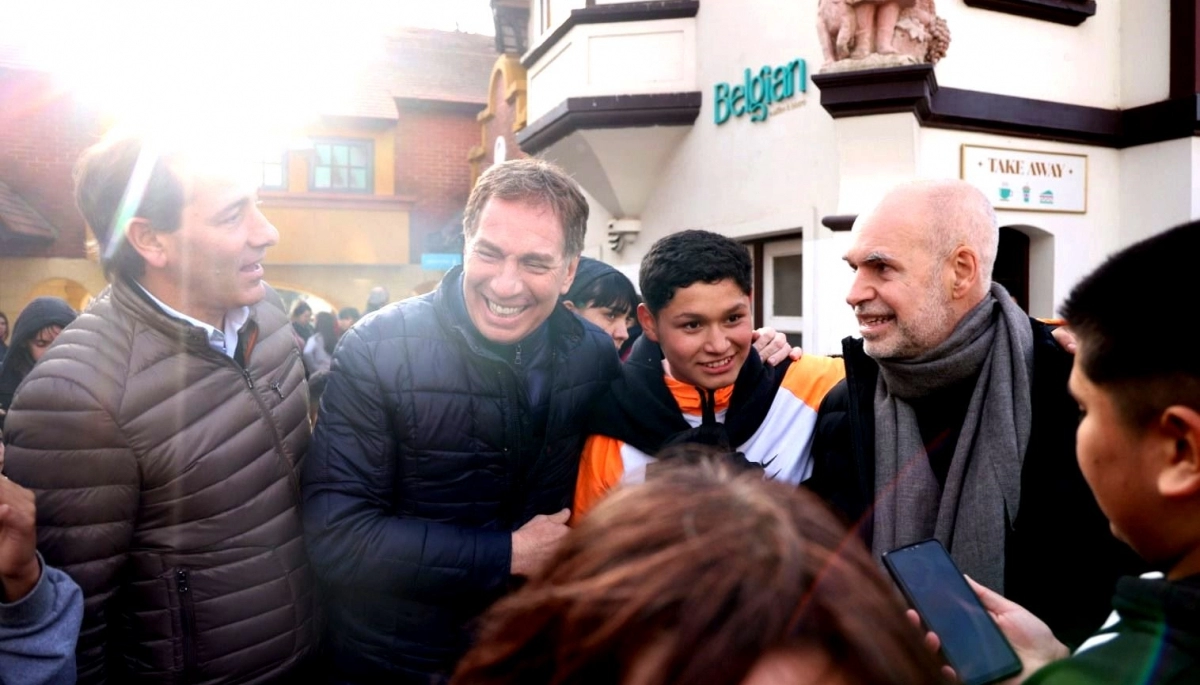 Larreta y Santilli volvieron a La Plata a respaldar a Garro: "Vamos a mejorar la seguridad"