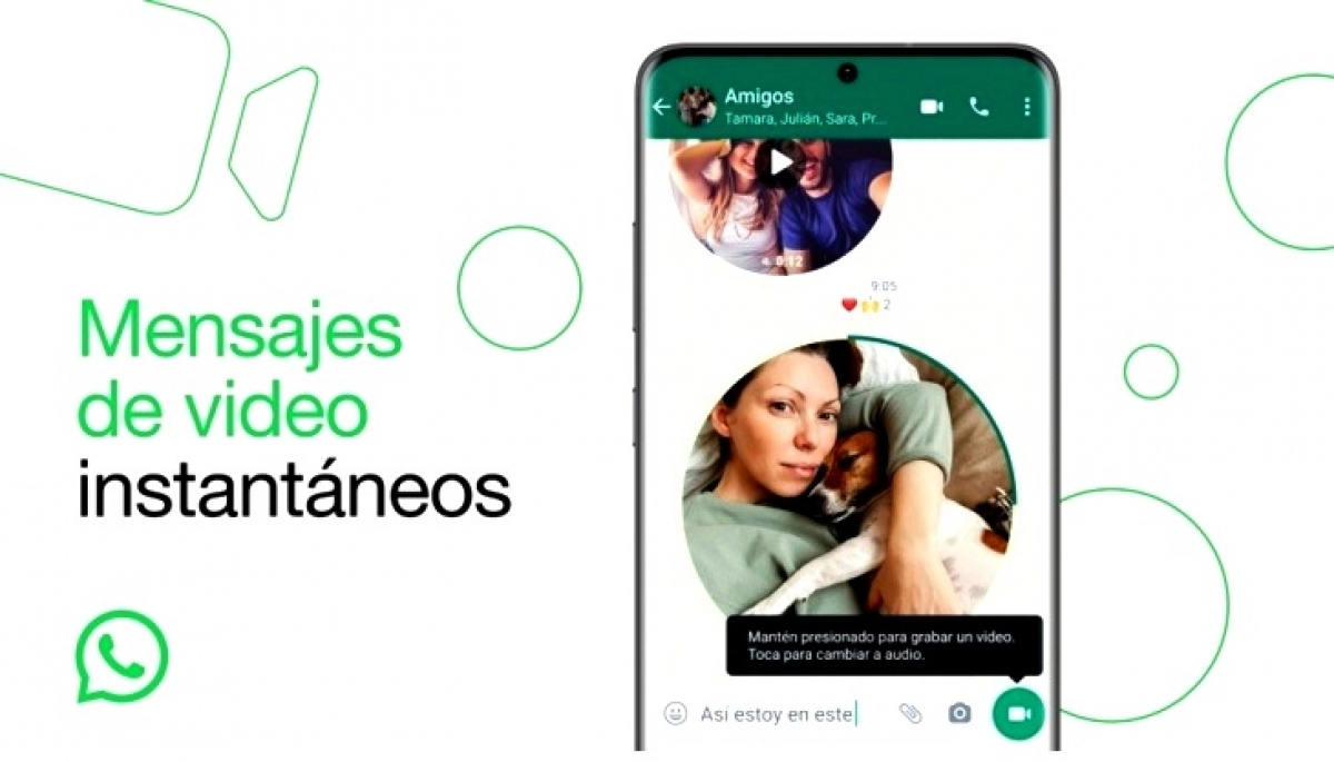 Llegaron los mensajes de video a WhatsApp: cómo funciona la nueva herramienta