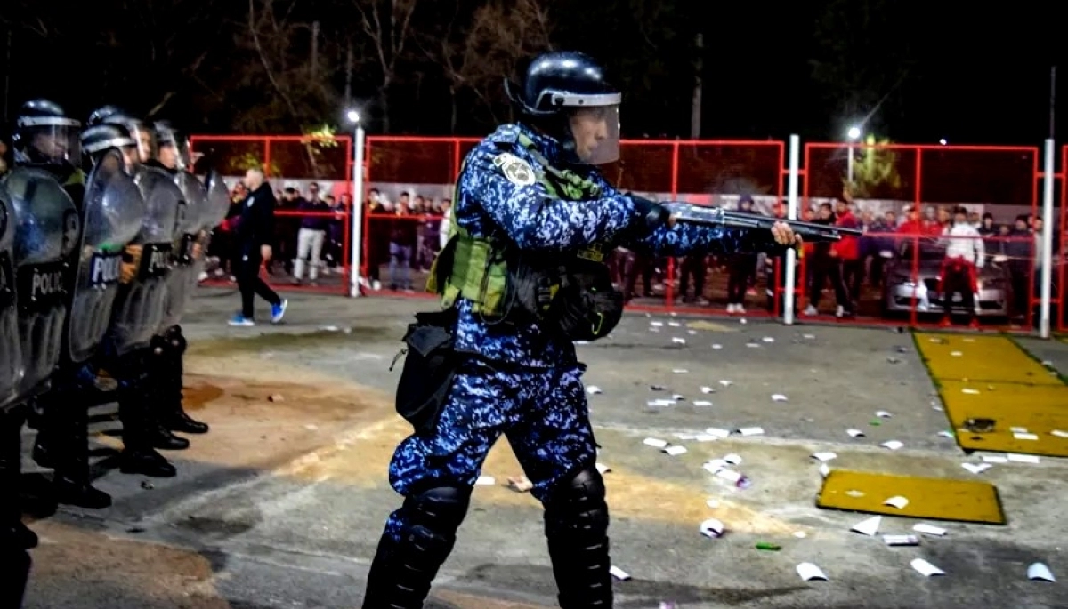 Berni se desligó de la represión policial en Independiente y responsabilizó a Grindetti