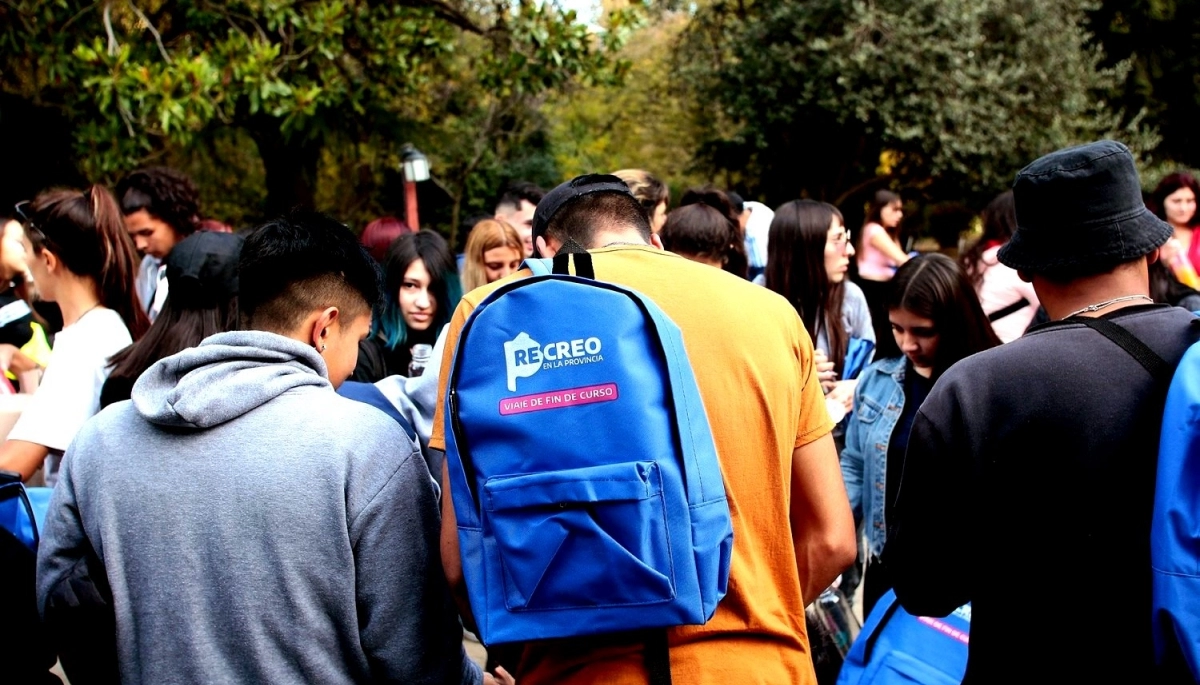 Más de 185 mil estudiantes bonaerenses se inscribieron a la edición 2023 de Viajes de Fin de Curso