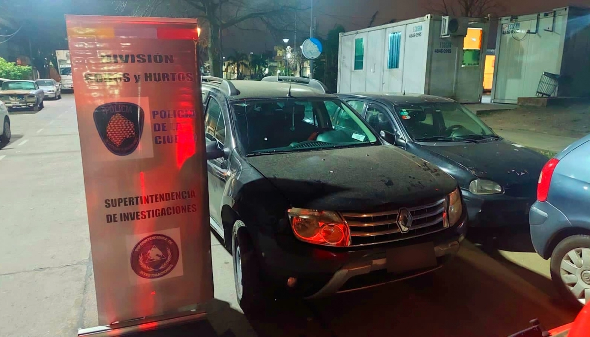Tras una frustrada entradera huyó con el auto de las víctimas y lo capturaron en una terraza