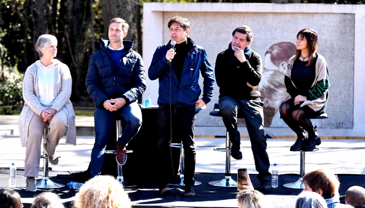 Kicillof volvió a apuntar contra el gobierno de Macri: “Dejaron de hacer escuelas y bajaron los salarios”