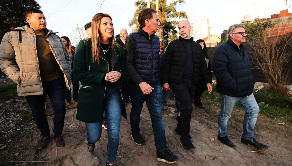 Larreta se mostró con Santilli en Florencio Varela y lanzó: “La desidia de Kicillof es aberrante”