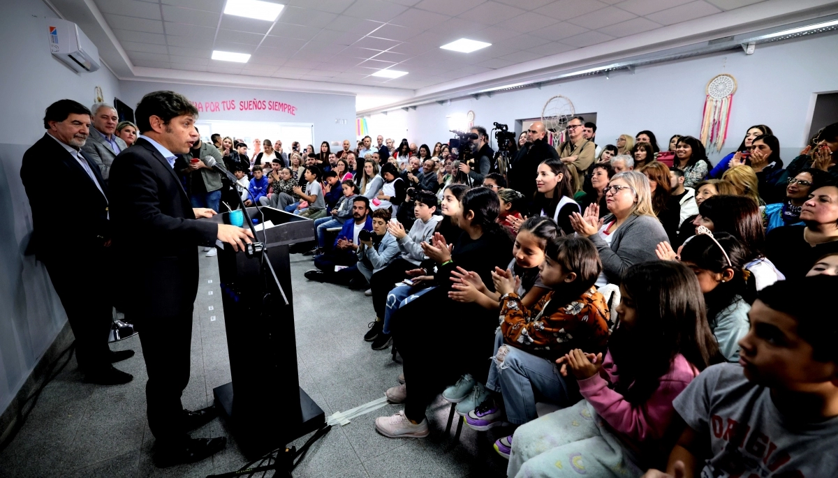 Kicillof afina su estrategia electoral para octubre: “Los problemas no se resuelven con menos Estado”
