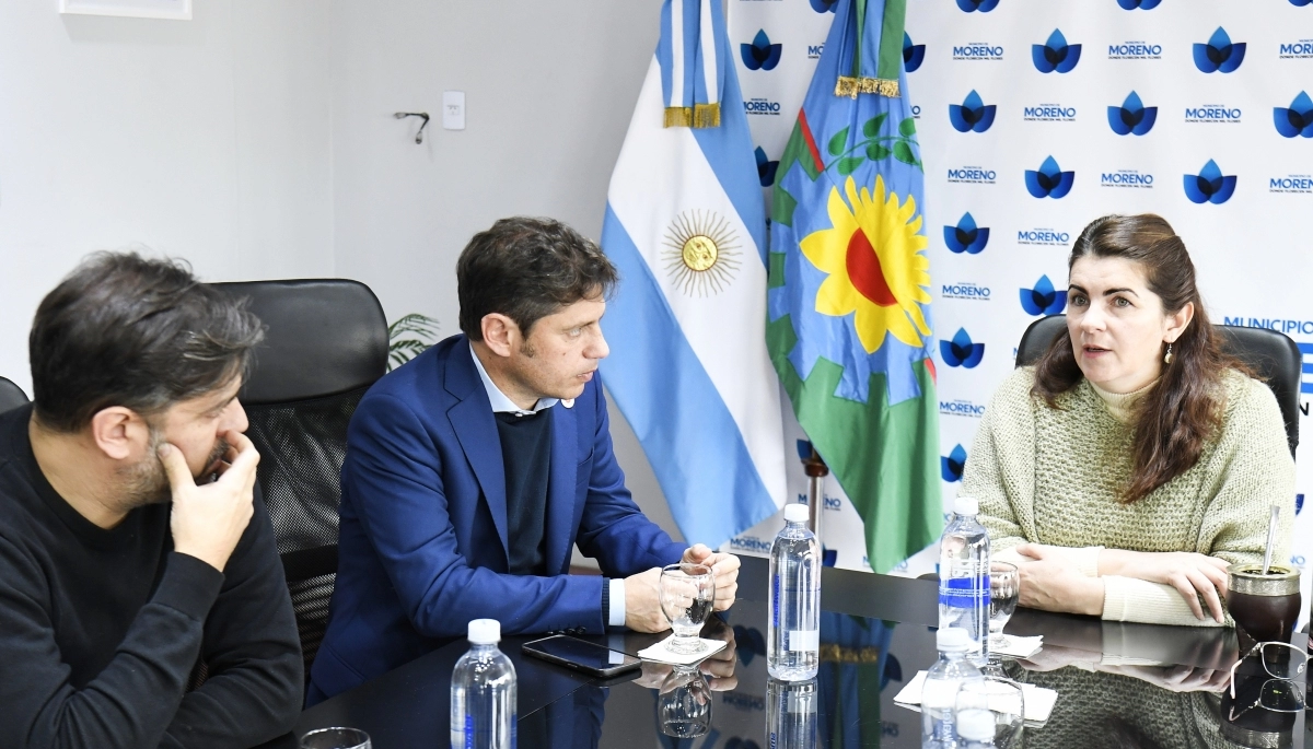 Saqueos: Kicillof y Bianco acordaron con la intendenta de Moreno el envío de efectivos
