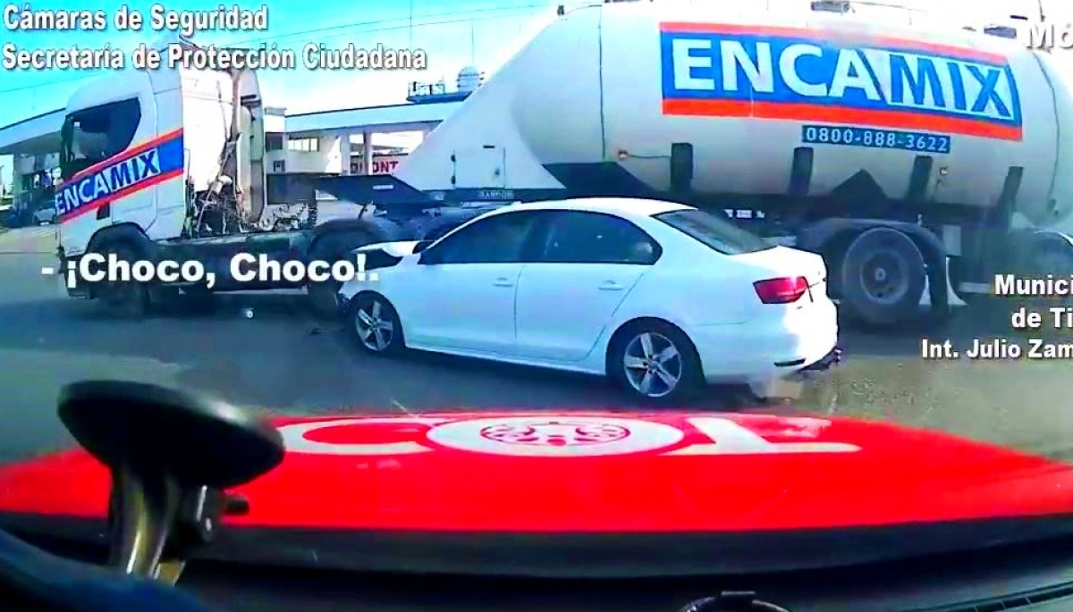 Tres delincuentes detenidos luego de un choque y una persecución rápida y furiosa
