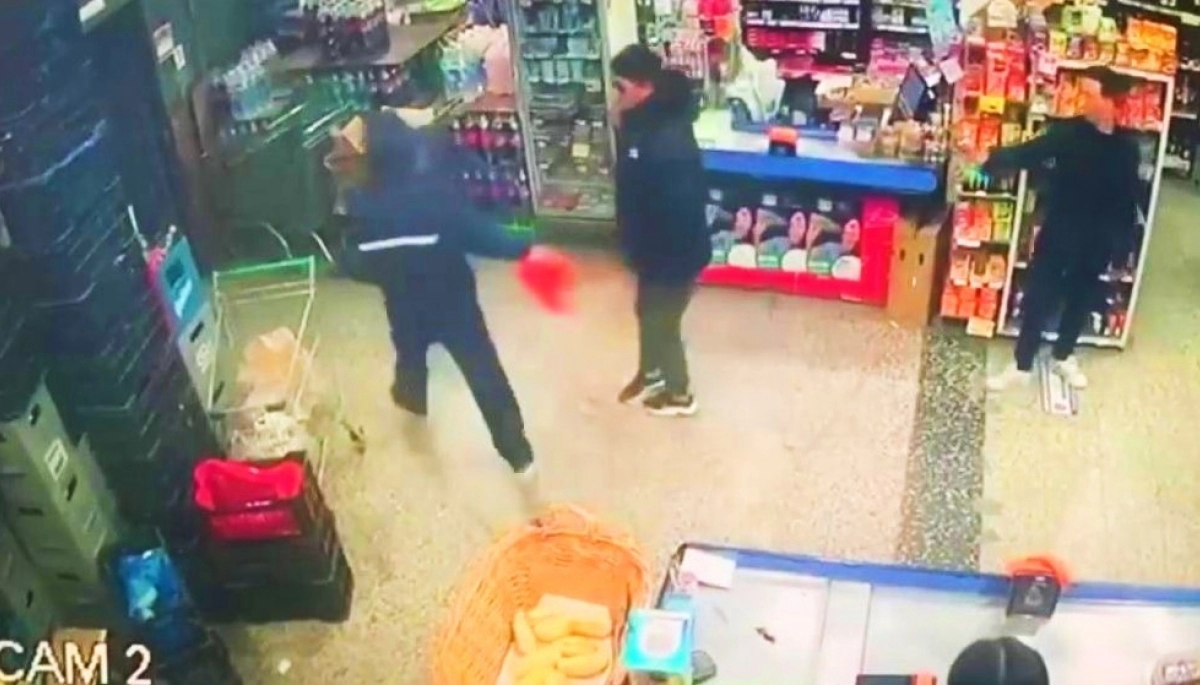 Video: en un operativo conjunto, cayeron violentos delincuentes que asaltaron un supermercado