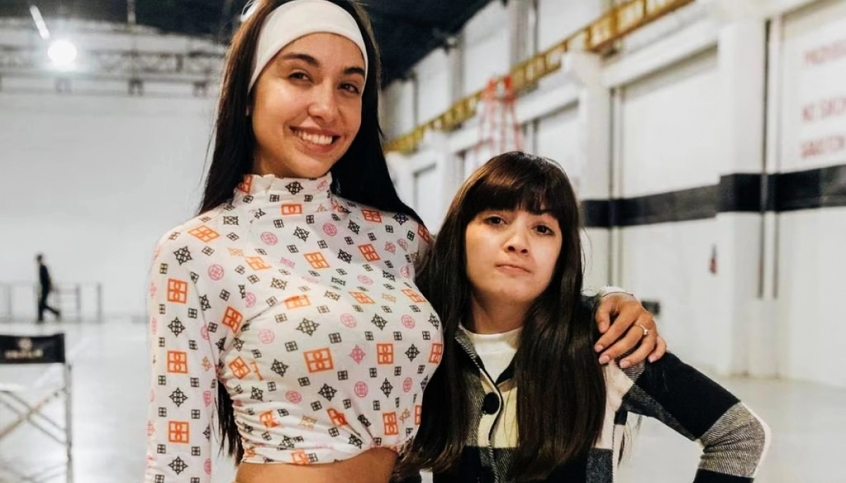 Morena “la miedosa” cumplió su sueño de conocer a María Becerra